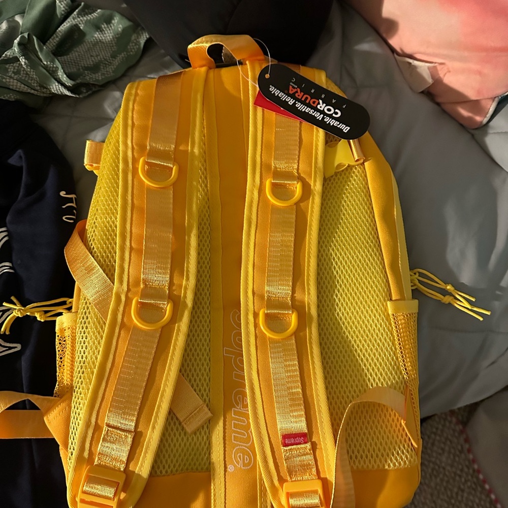 Supreme Yellow Backpack! - Picture 3 of 3